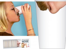 “Pick Your Nose” cups